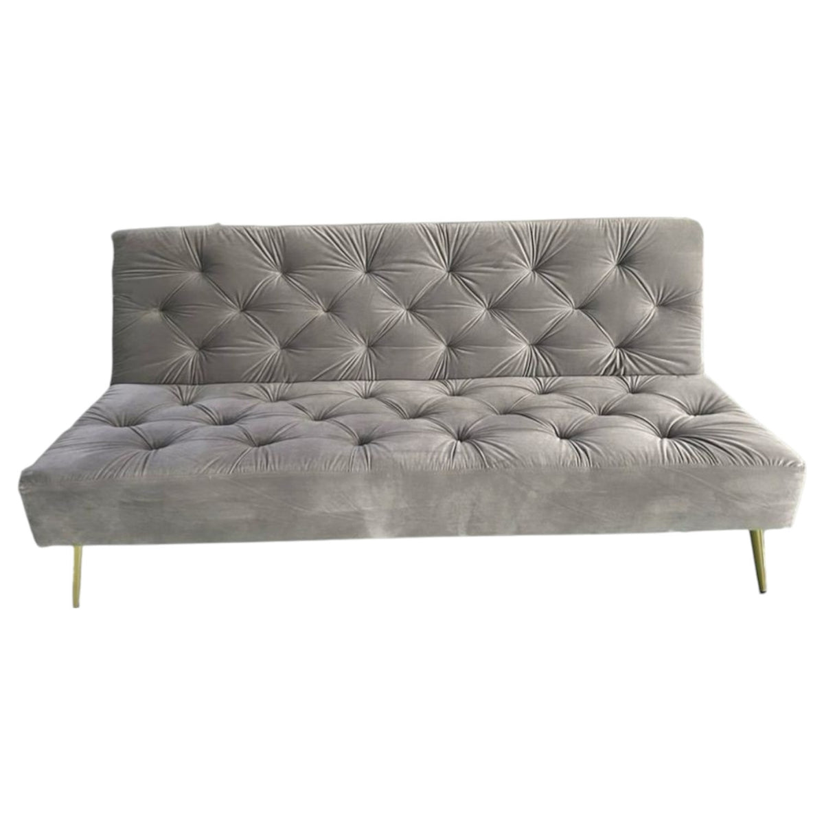 Sofa Bed XL-2092-1 Grey Futon 3-SEATER