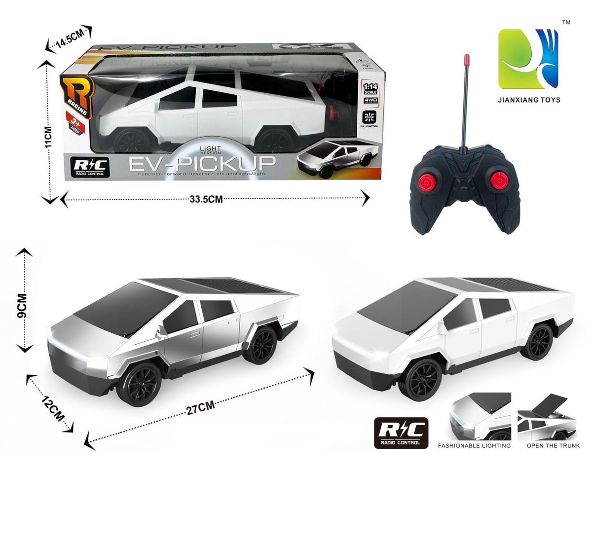 GENERIC Toy Car R/C EV-PICKUP 688-226 Cyber Truck