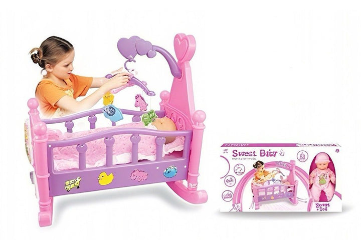 GENERIC Toy Doll and Crib 25800DA