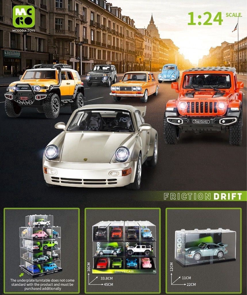 GENERIC Toy Car Model Friction Drift D700-10C