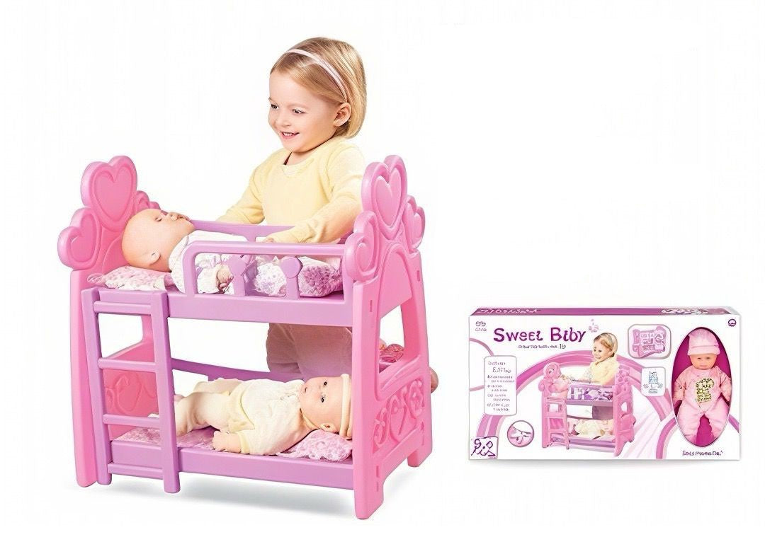 GENERIC Toy Doll Bunk Bed 25500DA