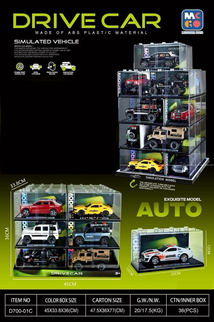GENERIC Toy Car Model Drive Car D700-01C