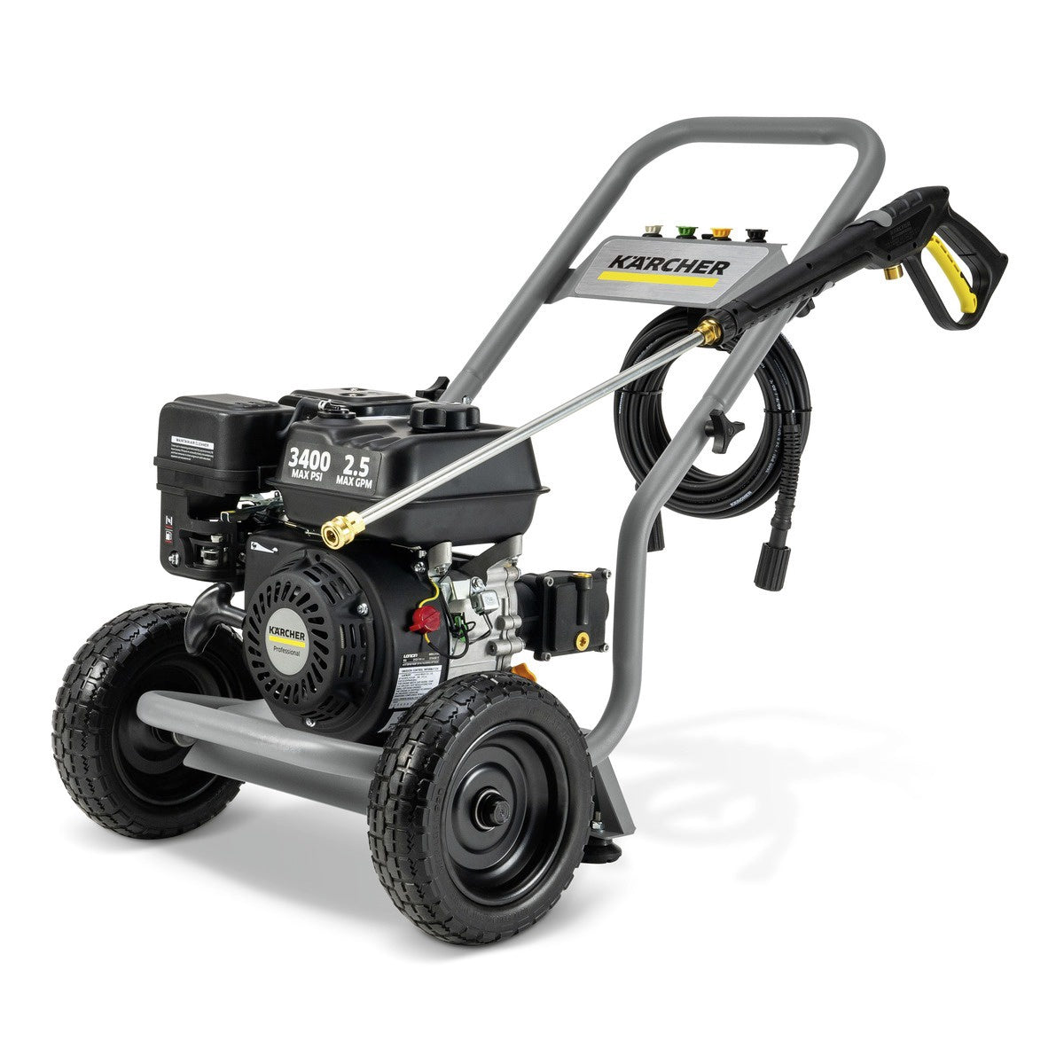 KARCHER Pressure Washer G3400 P Gas Powered 2.5 Gpm 3400PSI