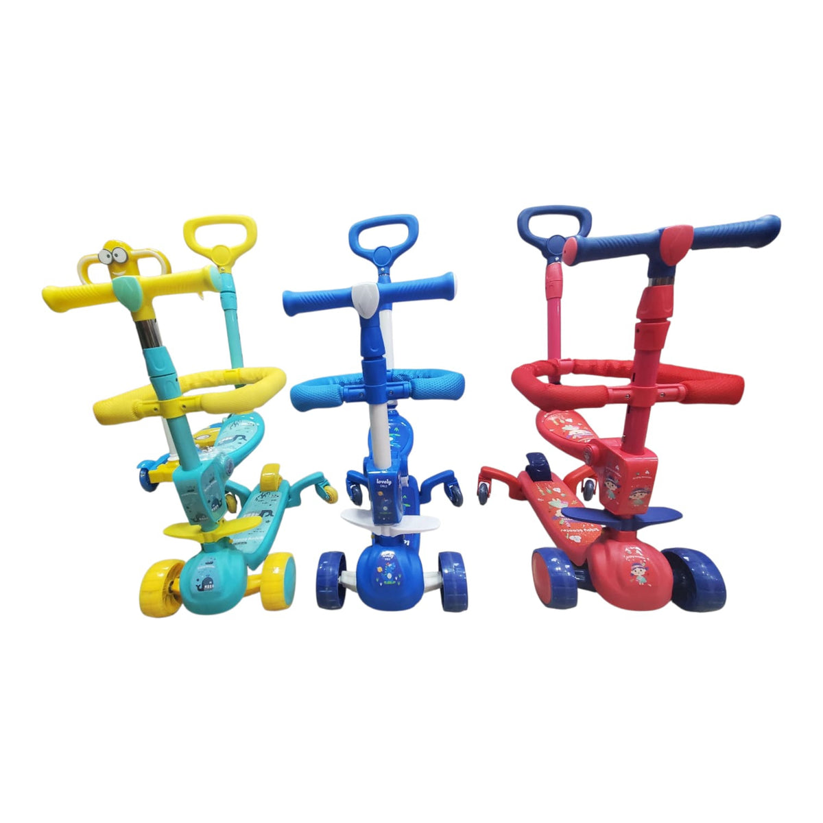 Kids Scooter 4 Wheel Push Type N369 PM-HBC50010