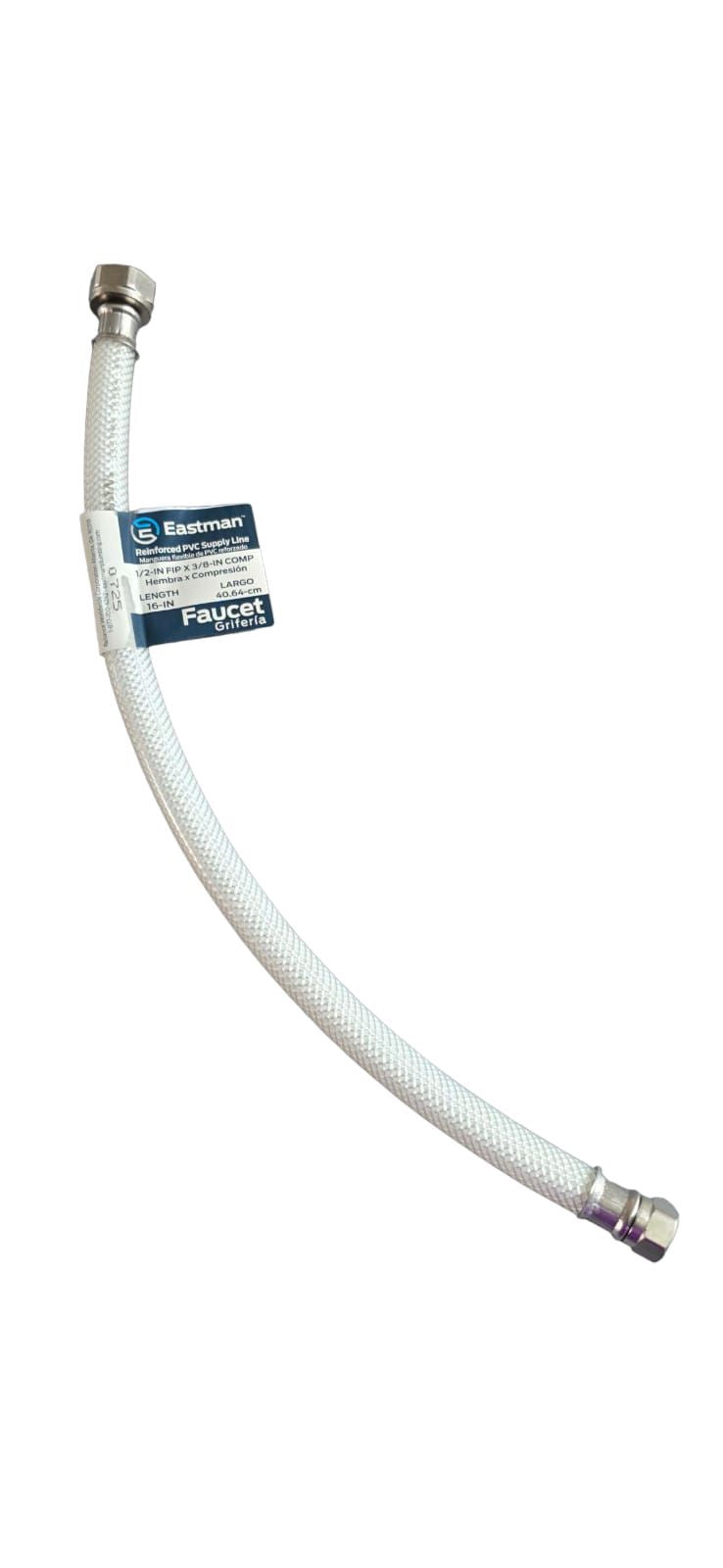 EASTMAN Flex Hose 1/2" X 3/8" X 16" PVC PN-48910