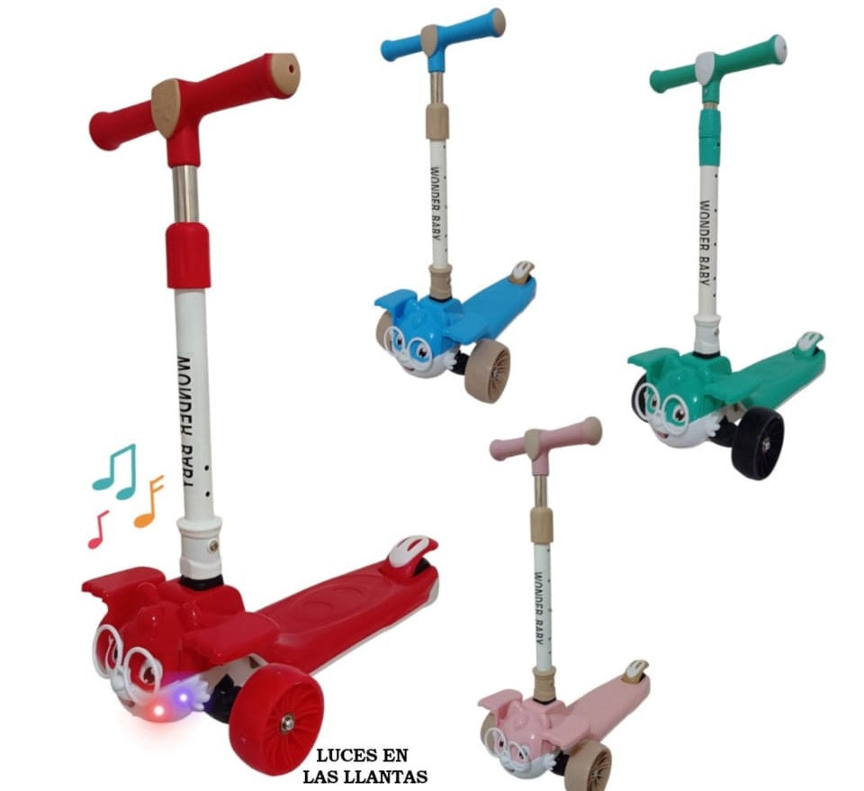 Kids Scooter 3 Wheel BX049 Wonder Baby