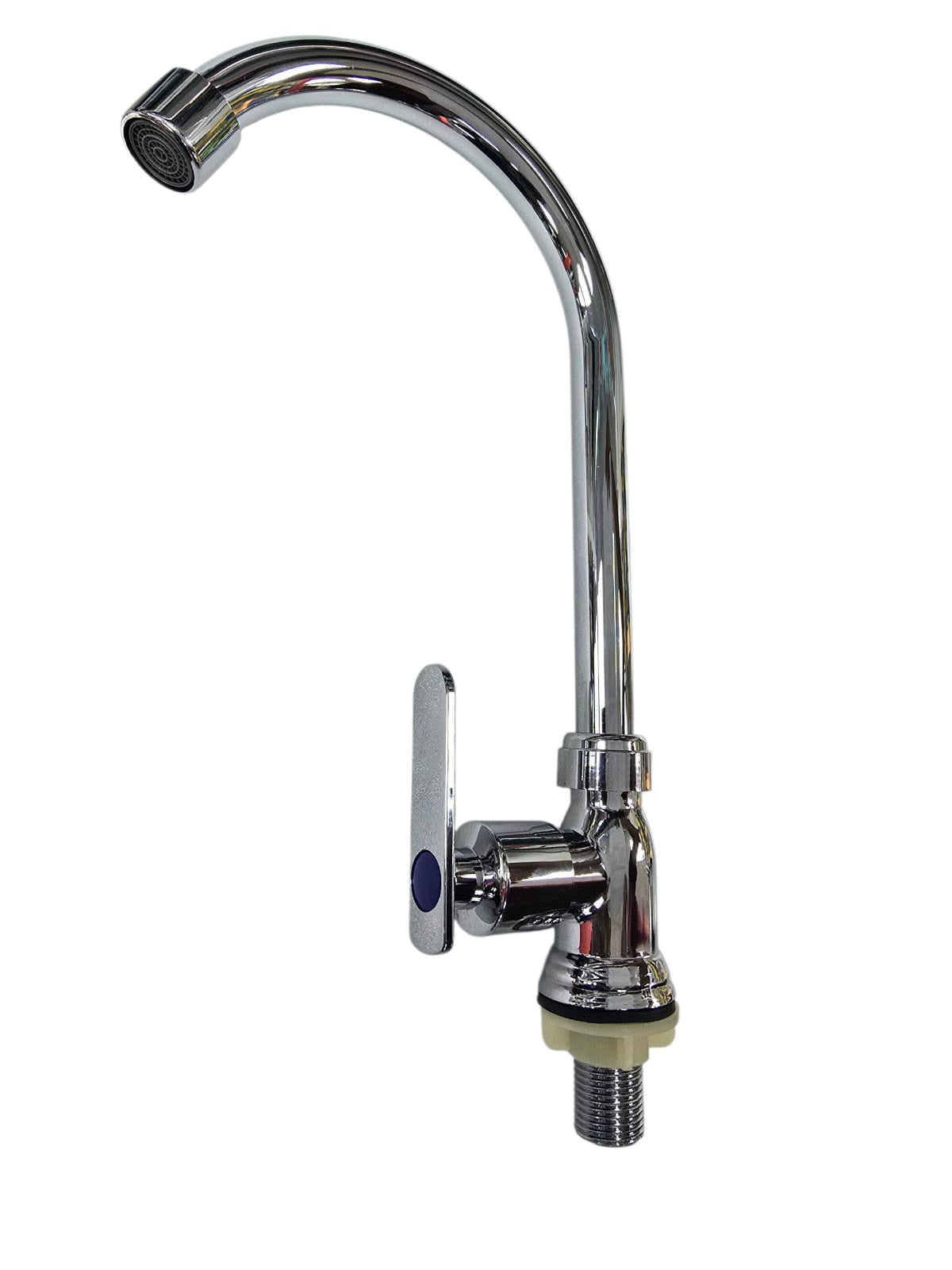 Goose Neck 1/2" Nickle Short Flat Lever