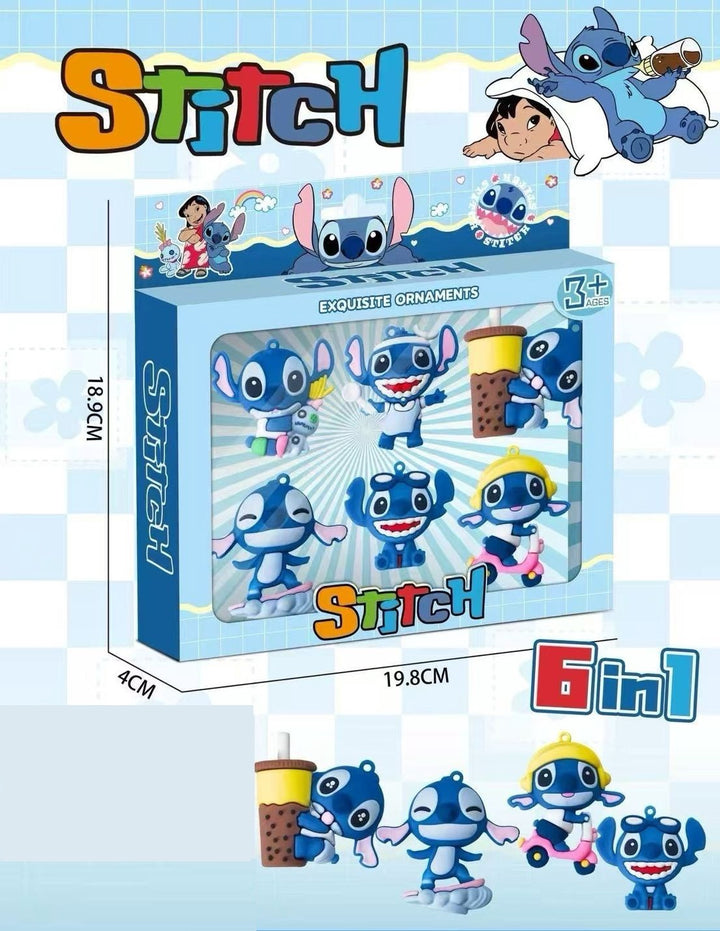 GENERIC Toy Stitch 9961 Figurines 6PCS Set 9961