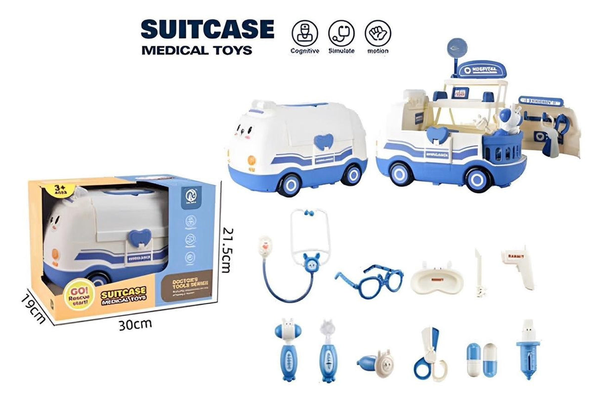 GENERIC Toy Medical Suitcase Playset I1729693