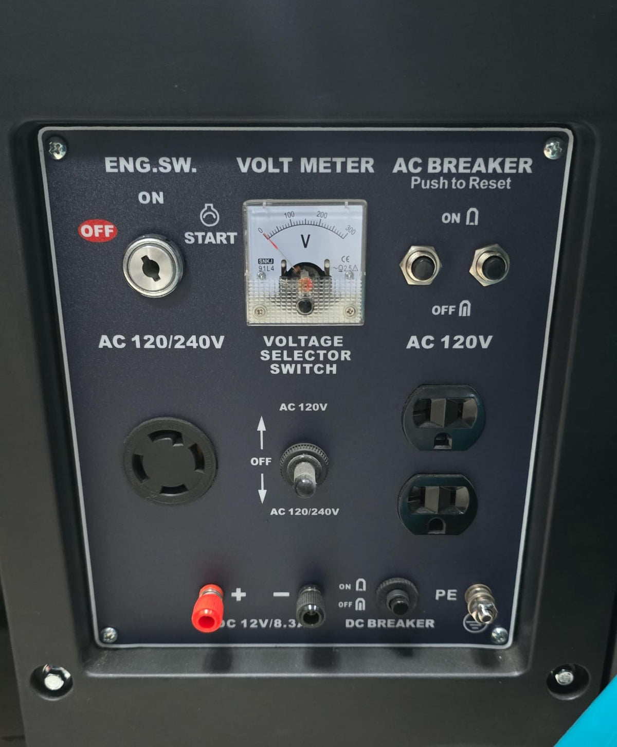 BETA STAR Generator 3000-DA 2500W Electric Start with Battery