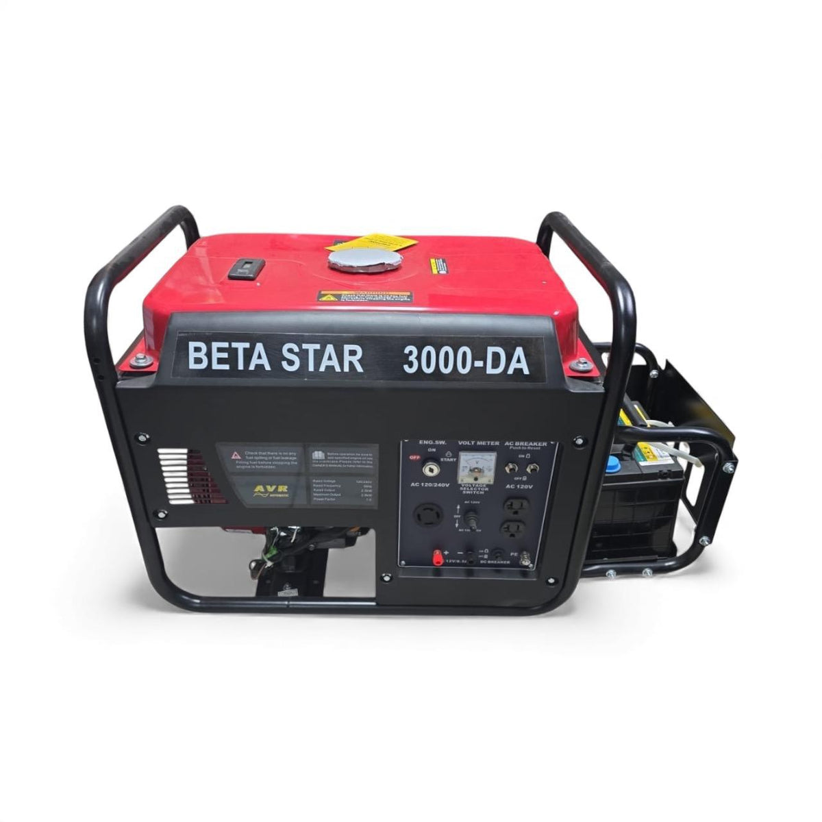 BETA STAR Generator 3000-DA 2500W Electric Start with Battery