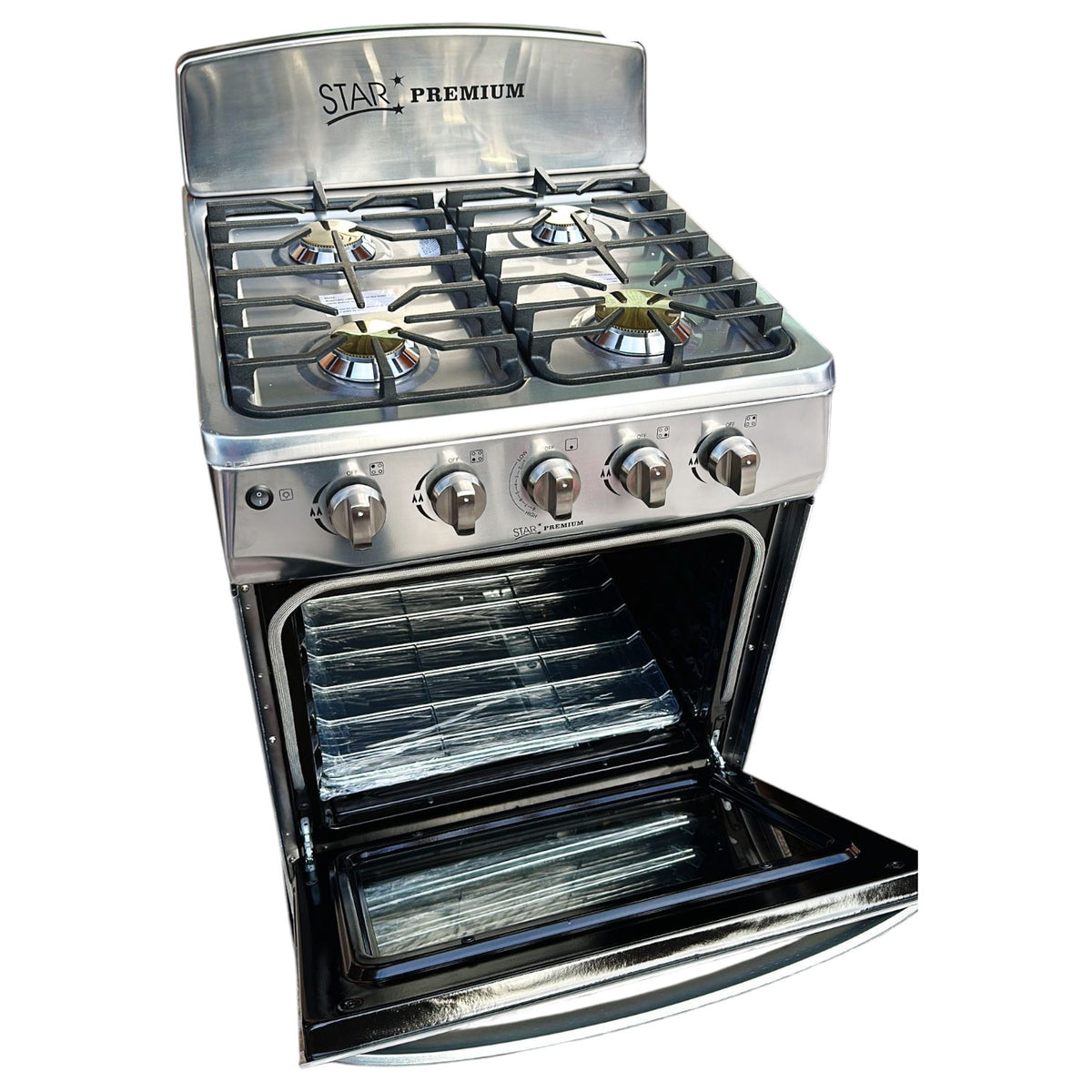 STAR Stove 4 Burner 24" SKB-24SS Stainless Steel