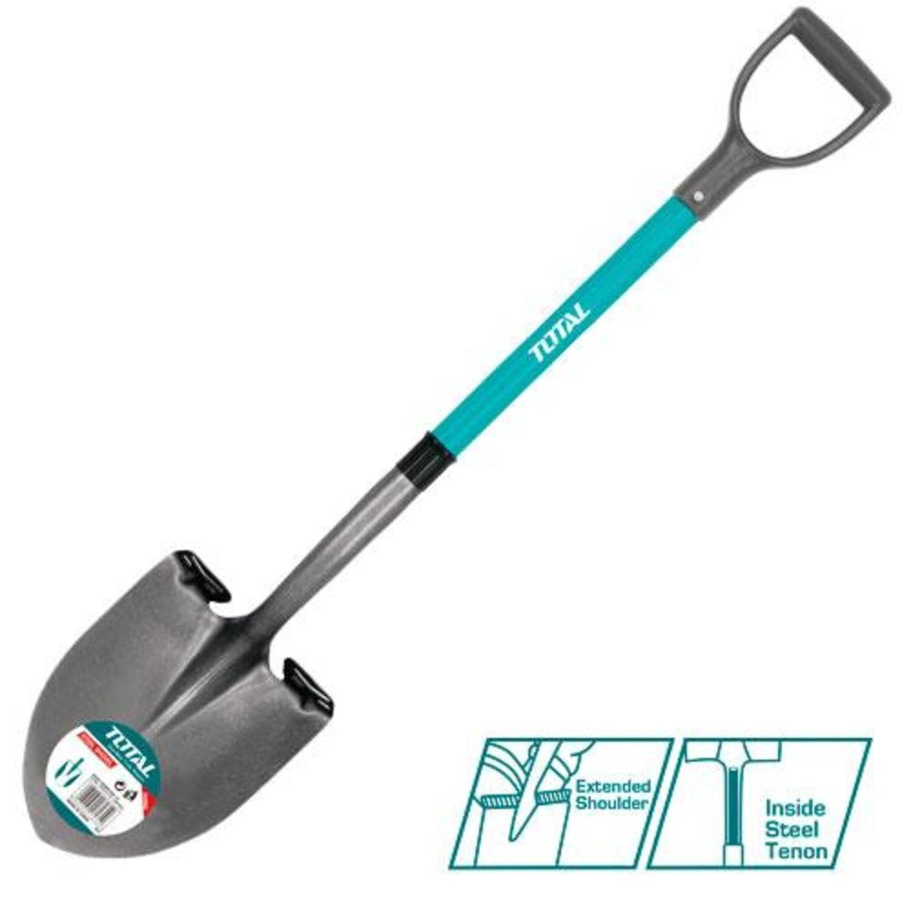 TOTAL Spade Metal with Handle Round Mouth THTH01214