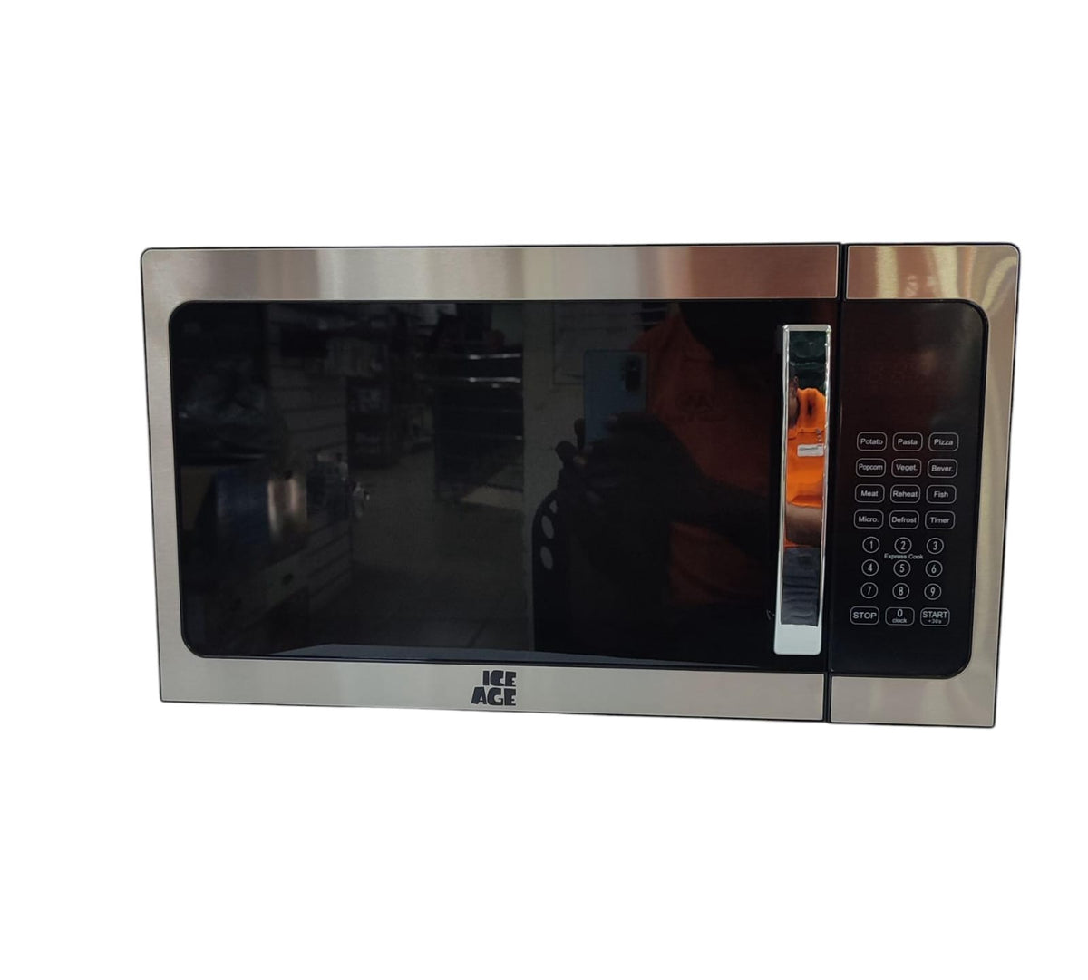 ICE AGE Microwave IA308 1.1CF Stainless Steel