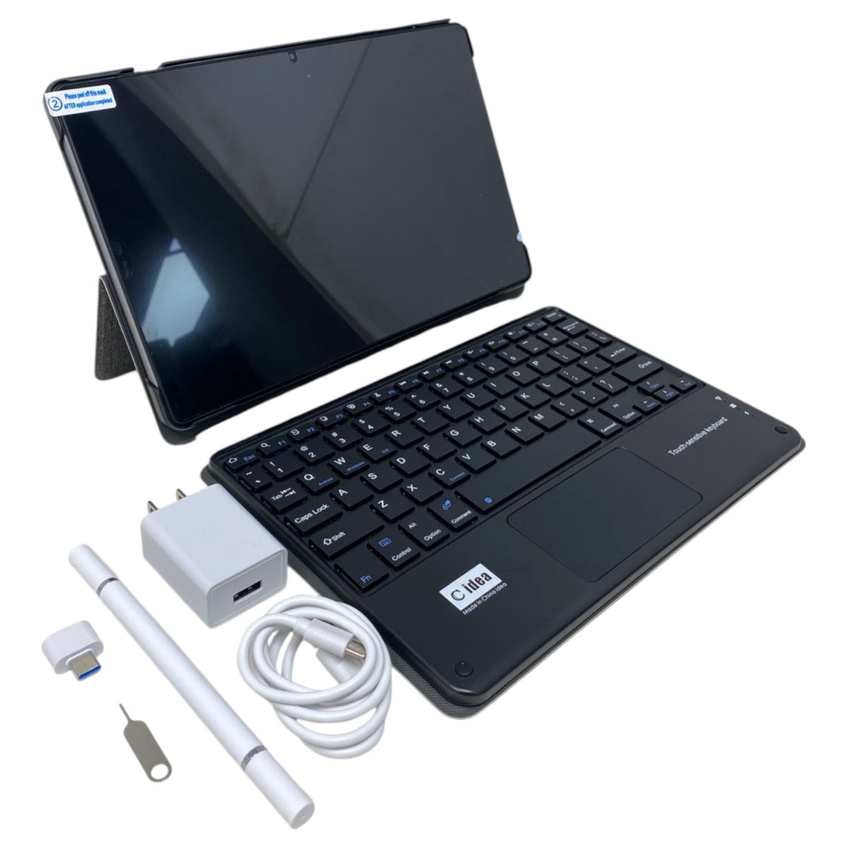 Computer Tablet Pc Cidea R1036 10.36" Silver 8GB + 128GB 4G with Keyboard and Touchpad