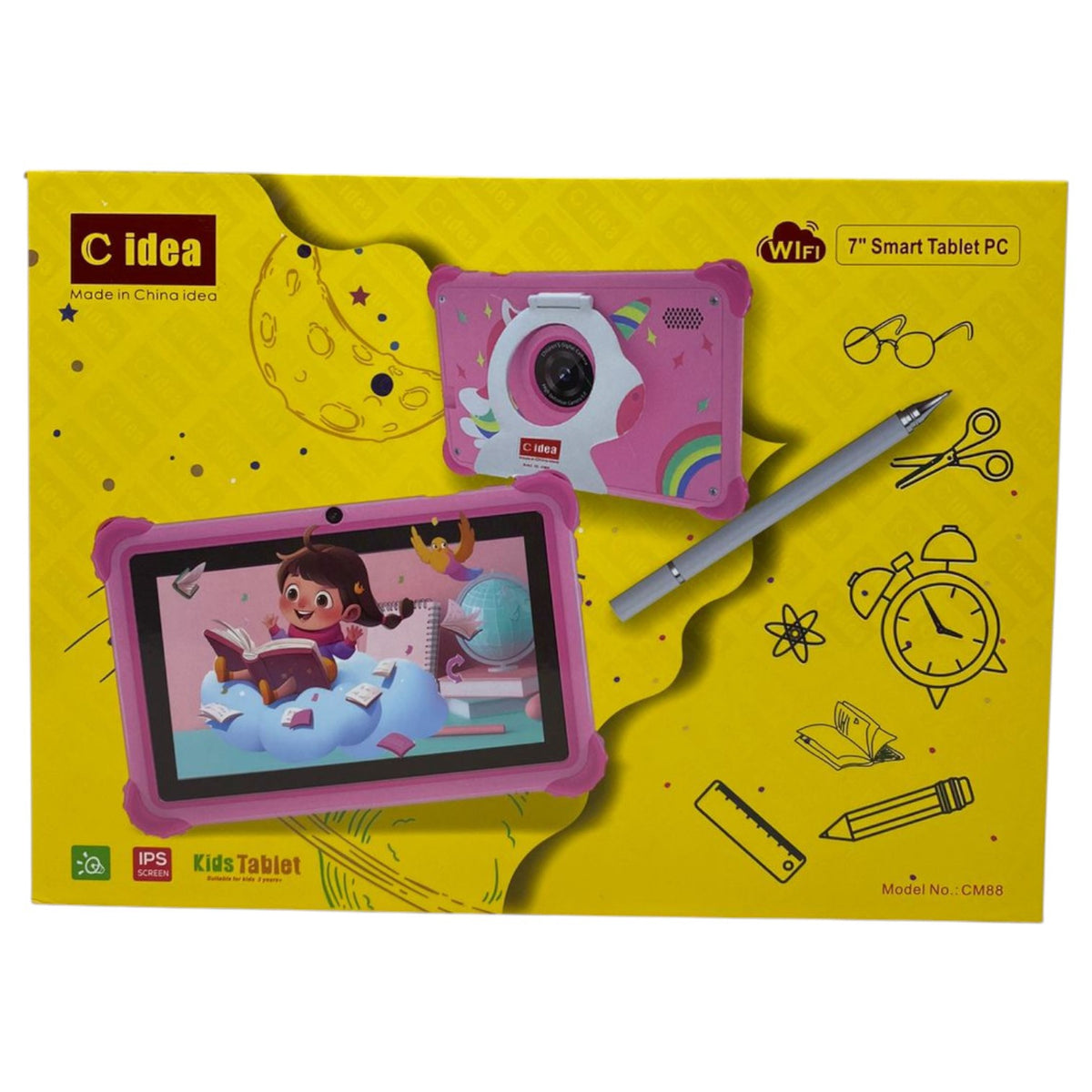 Computer Tablet Cidea CM88 Kids 7" Green WIFI 4GB Ram + 64GB Rom with Suprise Mixed Gifts Insdie