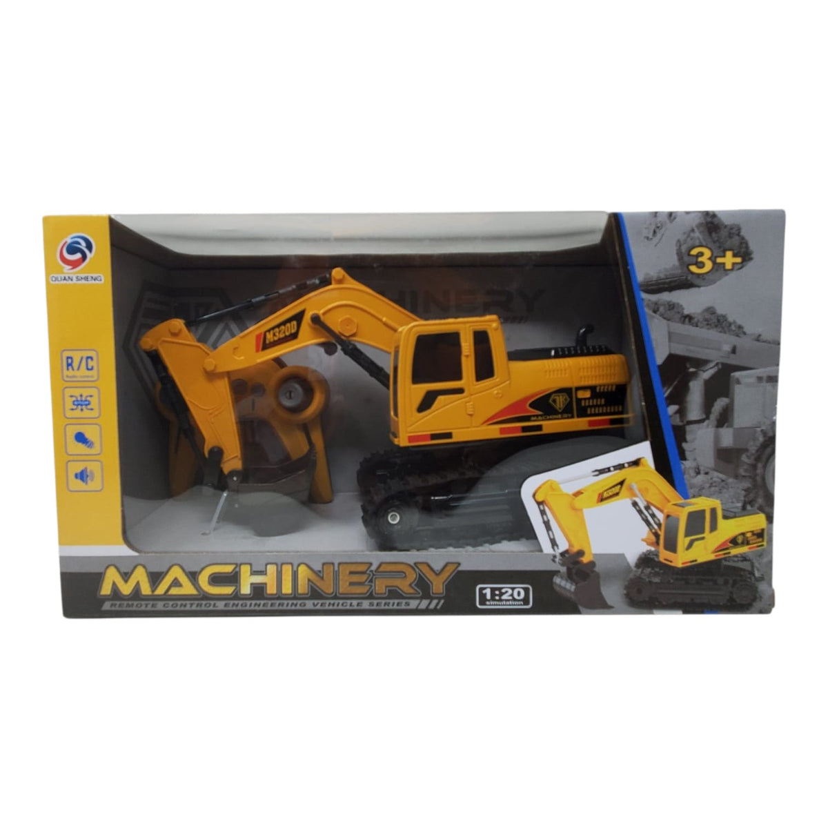 GENERIC Toy Remote Control Excavator QS3008