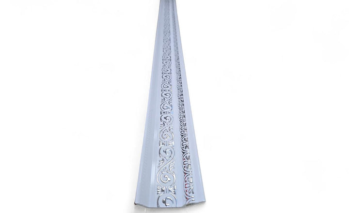 Moulding Crown PVC White & Silver #850 3M