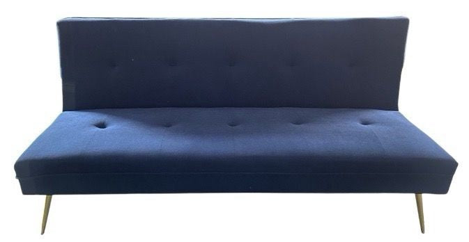 Sofa Bed XL-1370-1 Dark Blue Futon 3-SEATER