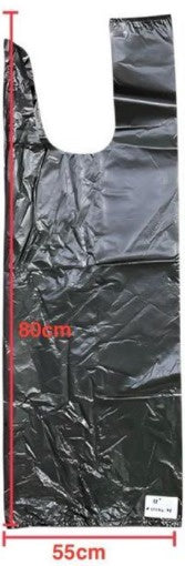 Plastic Bag Black 55CMX80CM 22"X32" YF2012-75 100PCS Pk