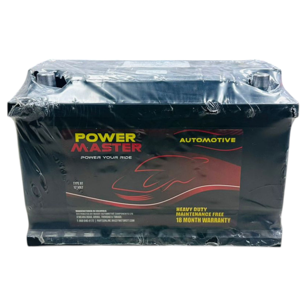 POWERMASTER Battery 13 Pl DIN66R Smf 770AMPS (6PCS13RH) Suretop