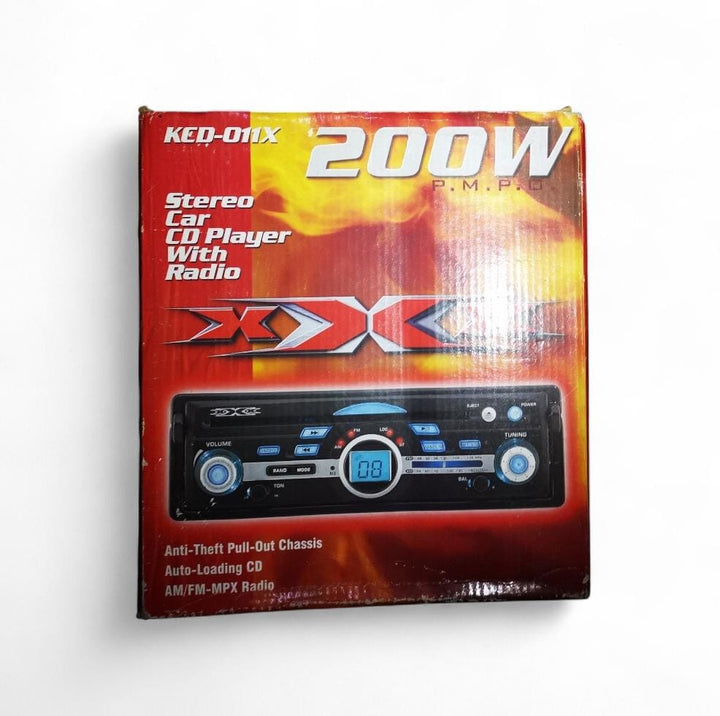 XXX C.d Player Car #KCD-011X F + Free Modulator FM Otu CM-01 Car MP3 Wam 3.1A 2USB Car Charger FM Wireless