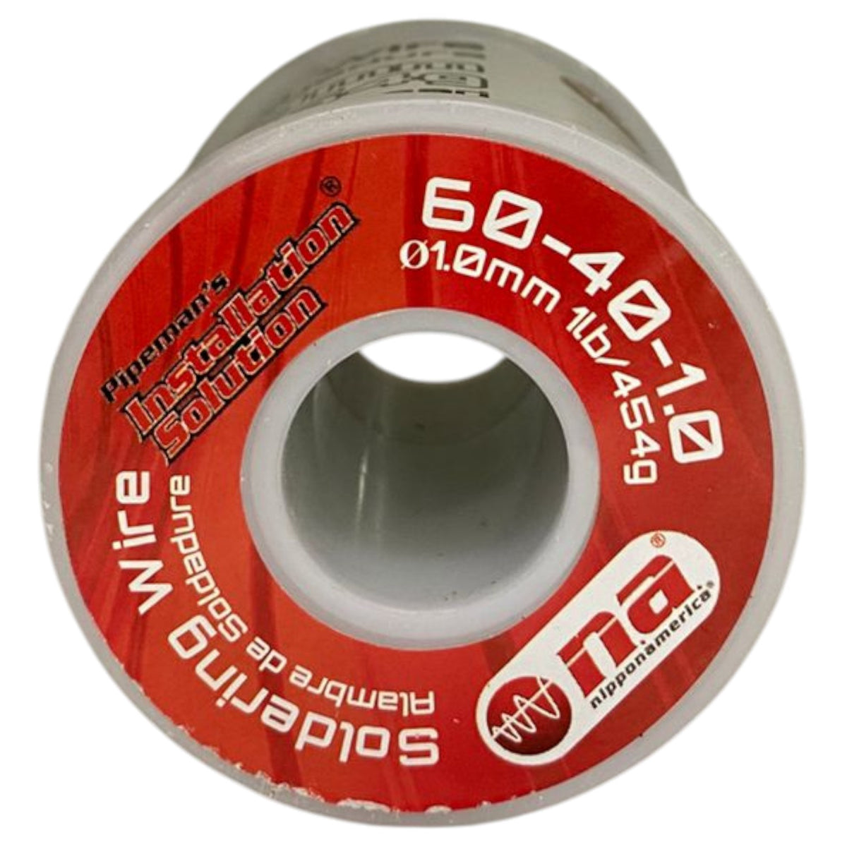 NIPPON AMERICA Solder Wire 01.0MM 60-40-1.0 454G 1LB Roll Sold Per Roll