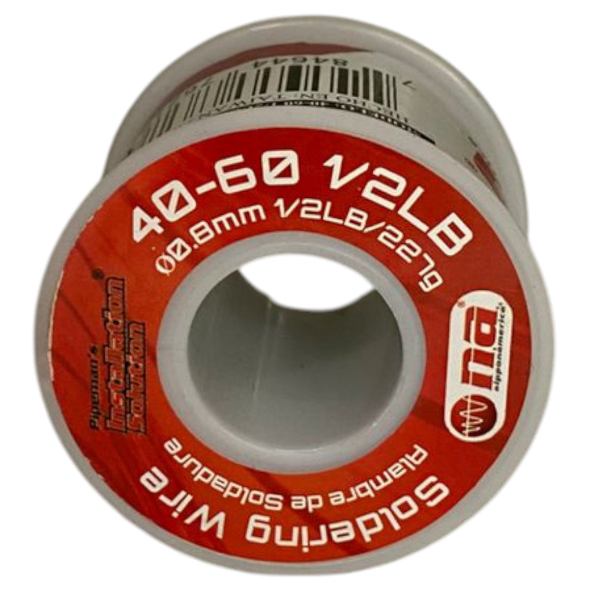 NIPPON AMERICA Solder Wire 0.8MM 40-60 227G 1/2 LB Sold Per Roll