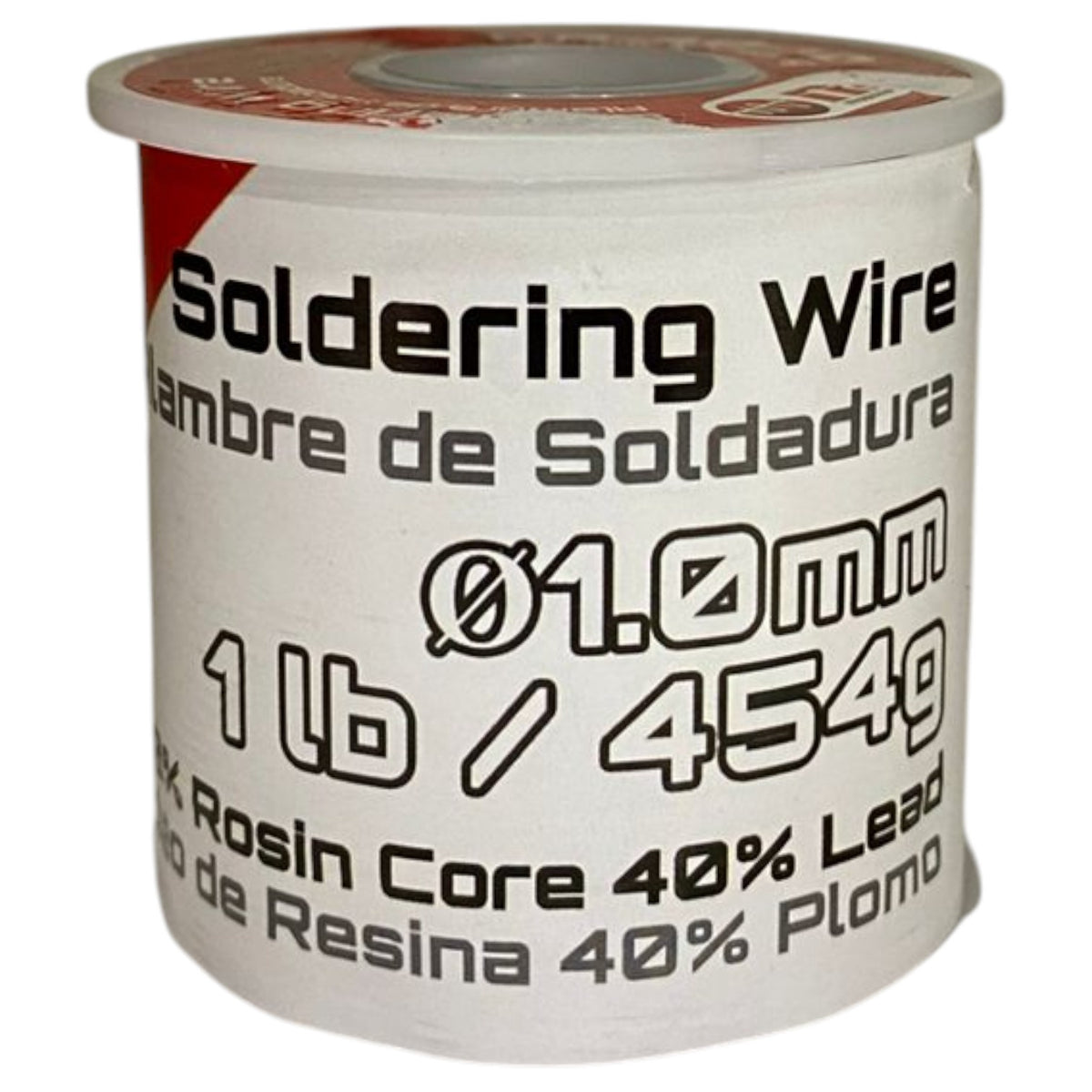 NIPPON AMERICA Solder Wire 01.0MM 60-40-1.0 454G 1LB Roll Sold Per Roll