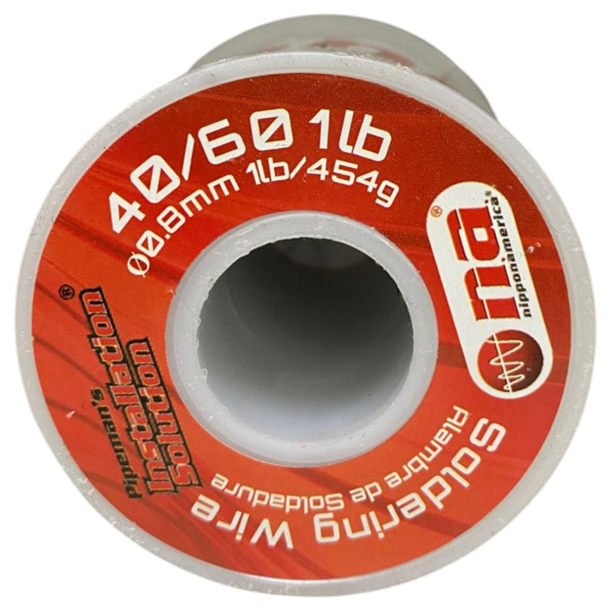 NIPPON AMERICA Solder Wire 0.8MM 40-60 454G 1 LB Sold Per Roll