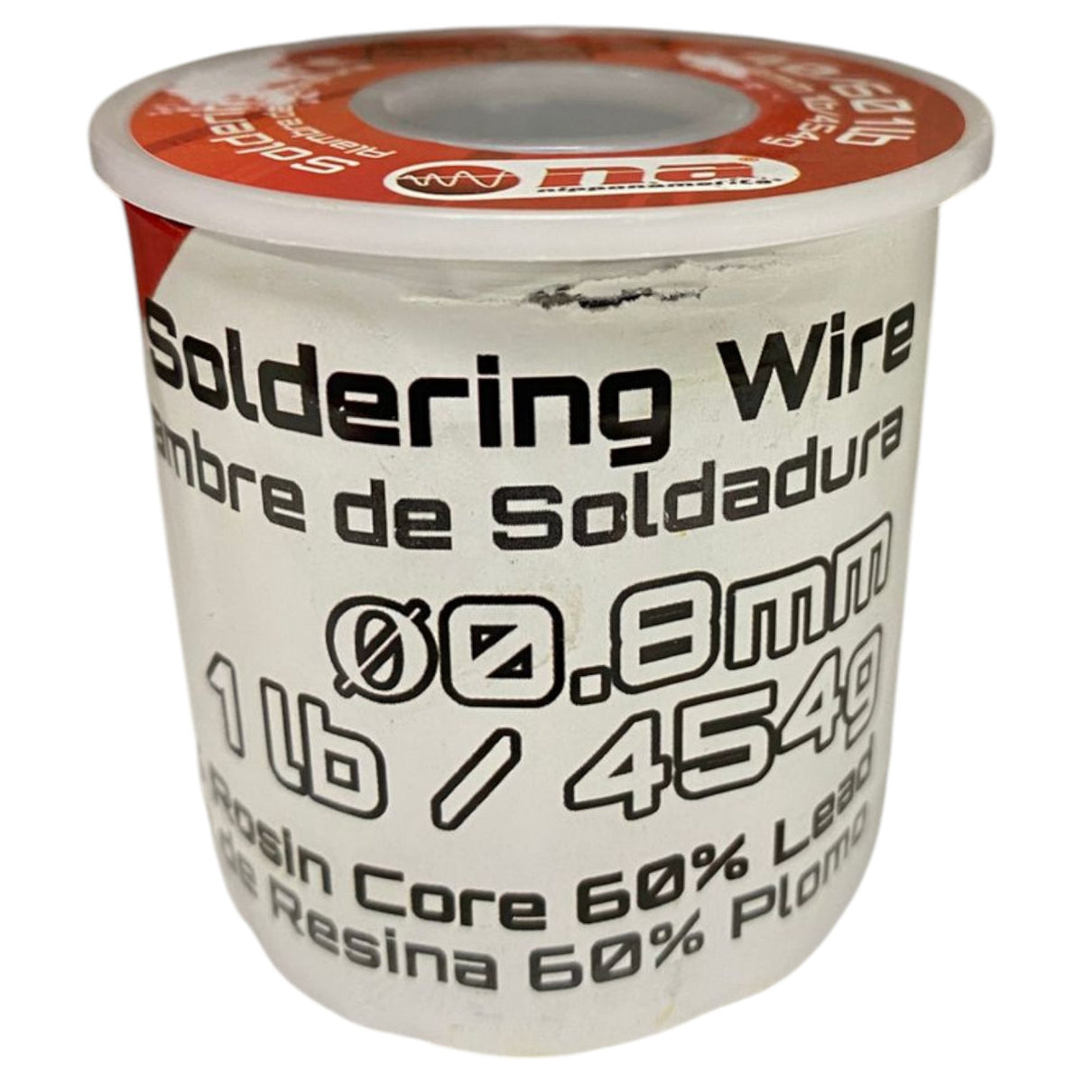 NIPPON AMERICA Solder Wire 0.8MM 40-60 454G 1 LB Sold Per Roll