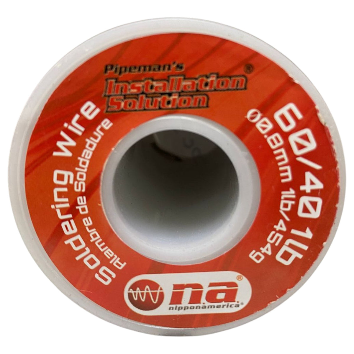 NIPPON AMERICA Solder Wire 0.8MM 60-40 454G 1 LB Sold Per Roll