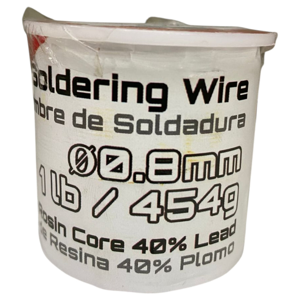 NIPPON AMERICA Solder Wire 0.8MM 60-40 454G 1 LB Sold Per Roll