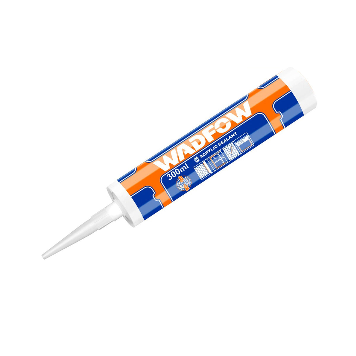 WADFOW Caulk Acrylic Sealant White 300ML WGQ2T21