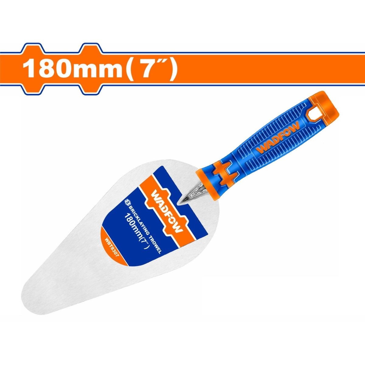 WADFOW Trowel 7" 180MM WBT8307 Bricklaying