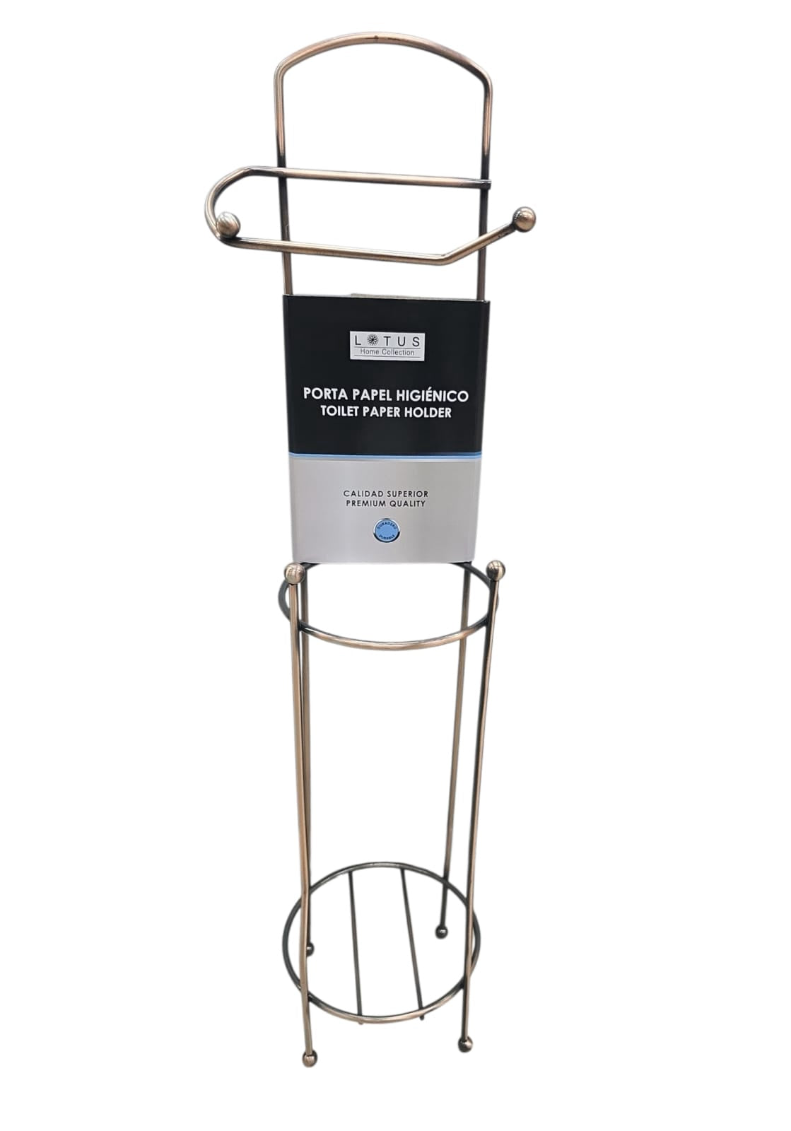 LOTUS Toilet Paper Holder Organizer Bronze LHC-TR17MB