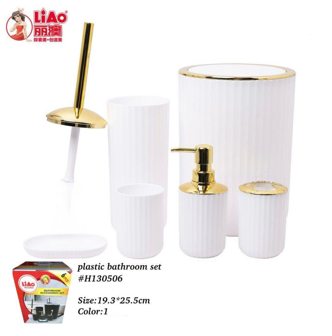 LIAO Bathroom Accessories Set 6PCS H130506