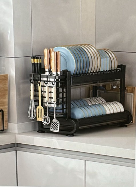 LUCKY HOME Dish Rack 2 Tier P03-009H
