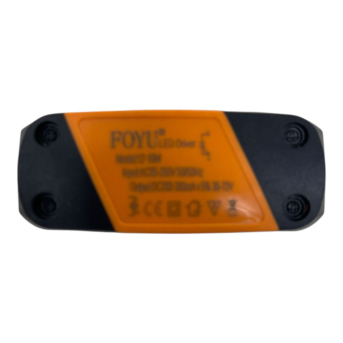 Ballast LED Driver 12-18W AC85-265 Orange & Black