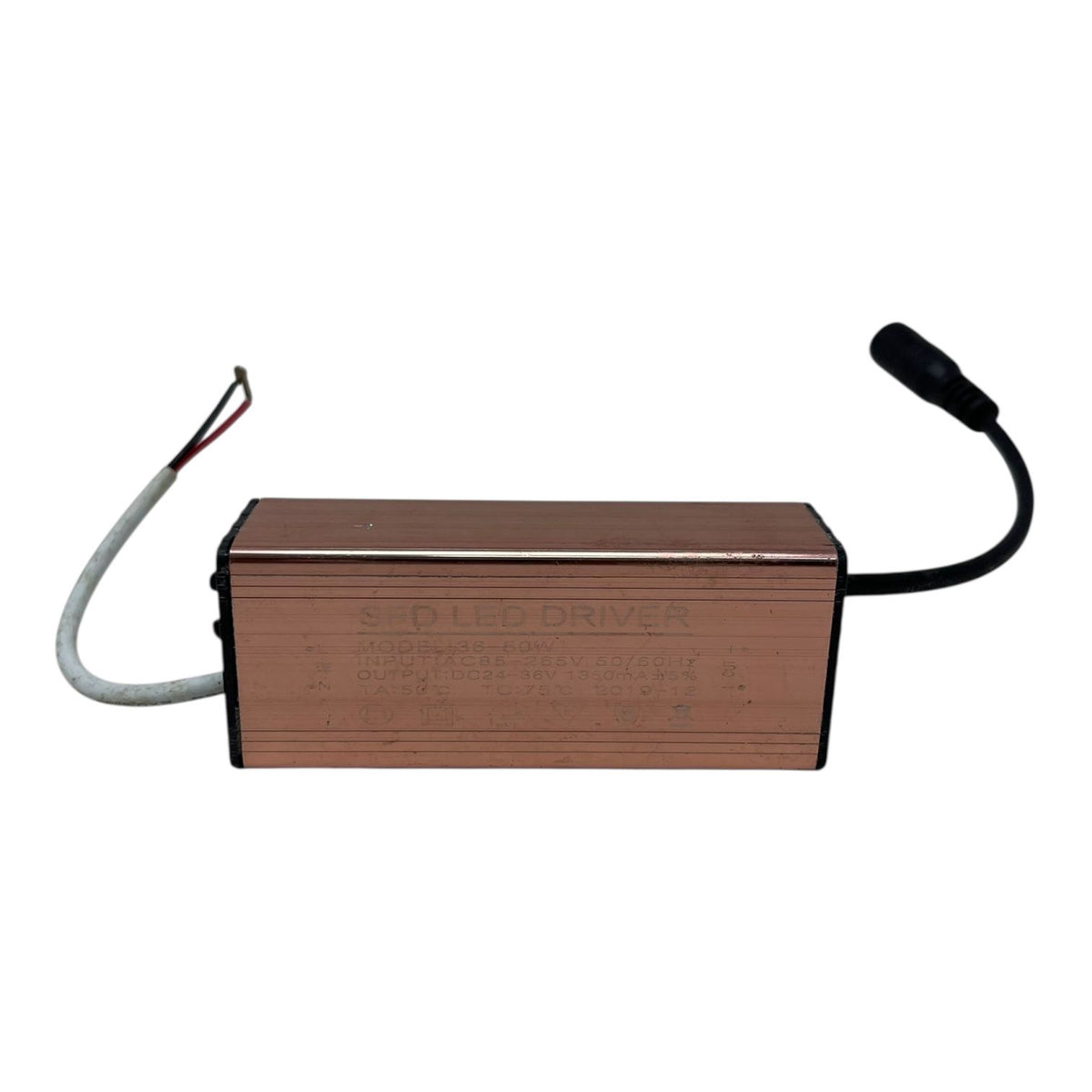 Ballast LED Driver Sfd 36-50W Gold / Silver Metal 85-265V