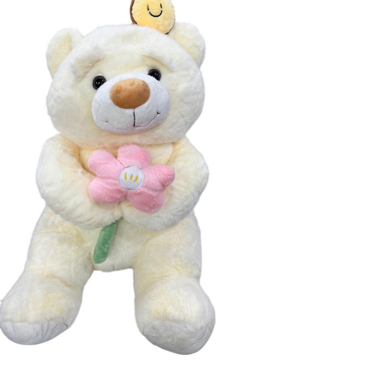 Plush Teddy Bear with Bee