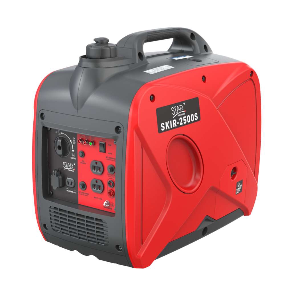 STAR Generator 2500W SKIR2500S 110V Inverter Premium Red Pull