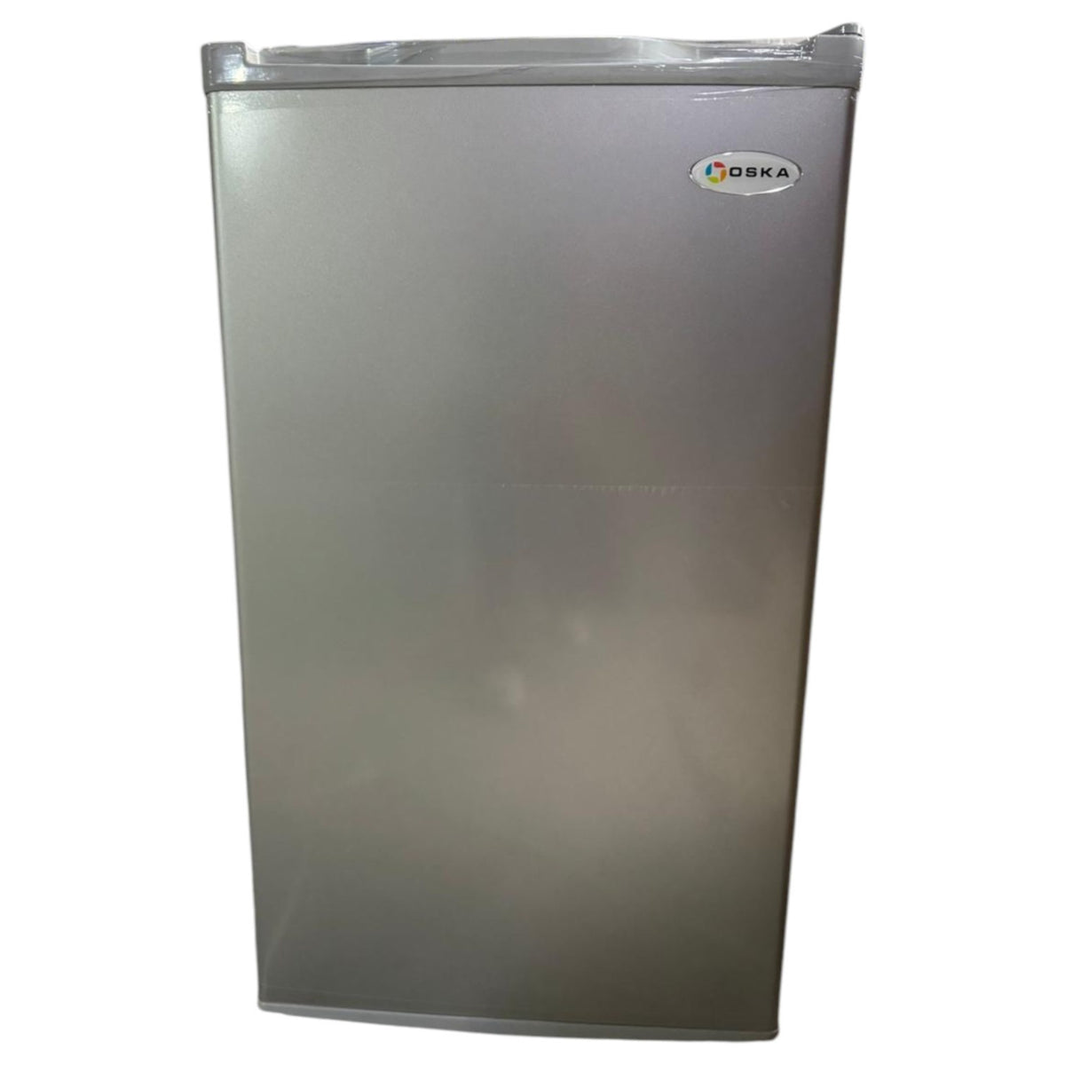 OSKA Refrigerator OSKMB1015 Silver Mini Office
