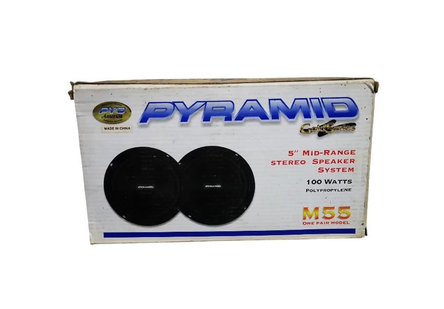 PYRAMID Speaker 5" Midrange M55 100W Pair
