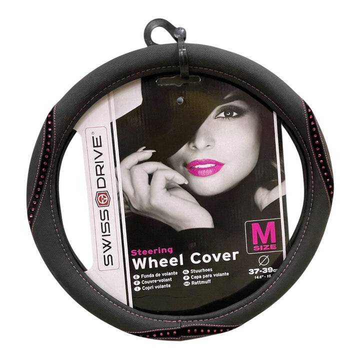 SWISS DRIVE Car Steering Wheel Cover