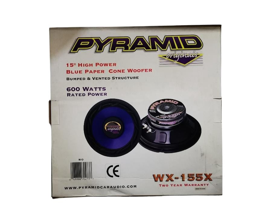 PYRAMID Speaker WX-155X 15" 600W 4OHMS Sold Each