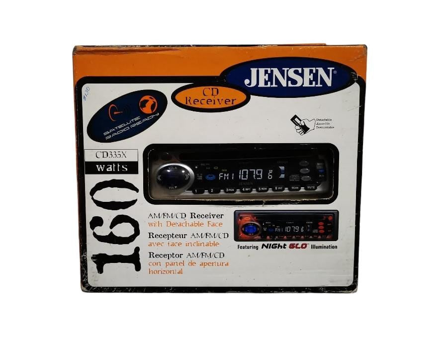 JENSEN C.d Player Car CD-335X + Free Modulator FM Otu CM-01 Car MP3 Wam 3.1A 2USB Car Charger FM Wireless