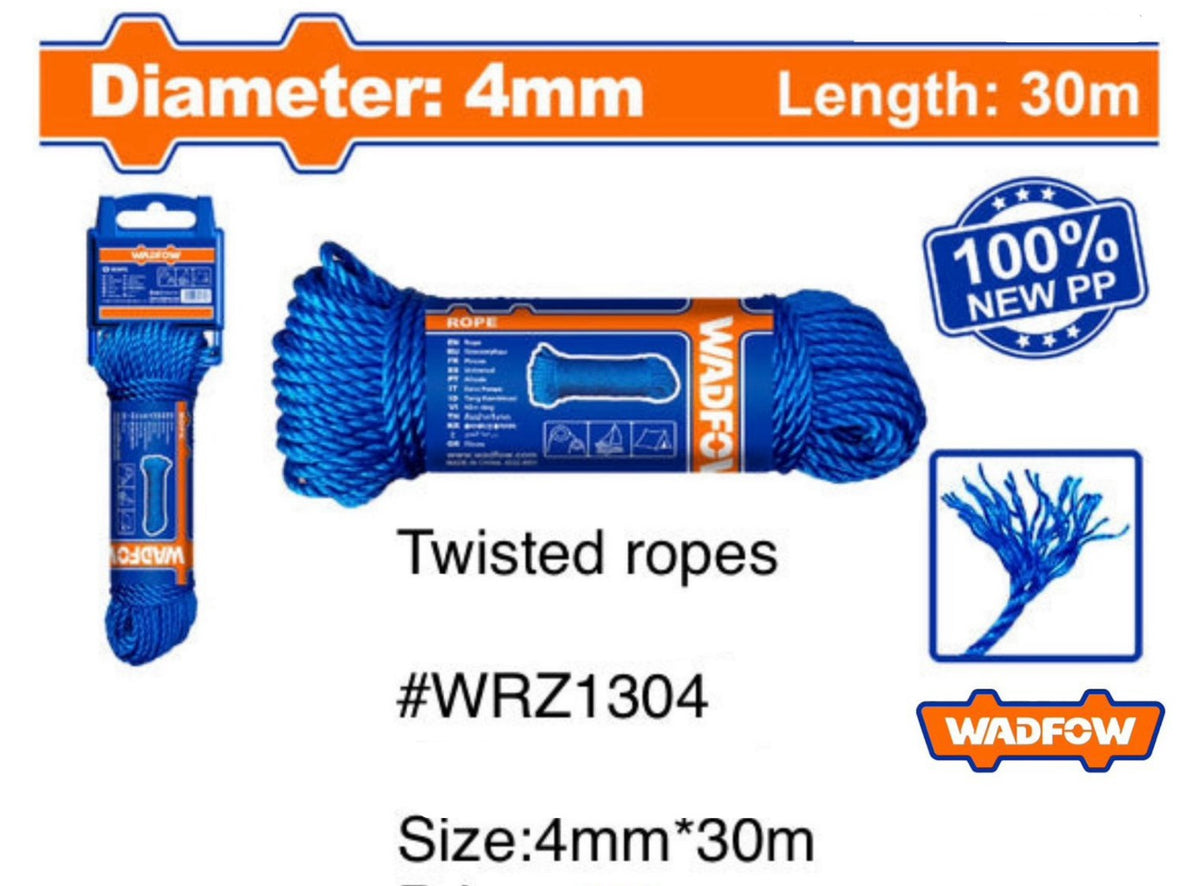 WADFOW Rope 4MM 30METER WRZ1304 Roll