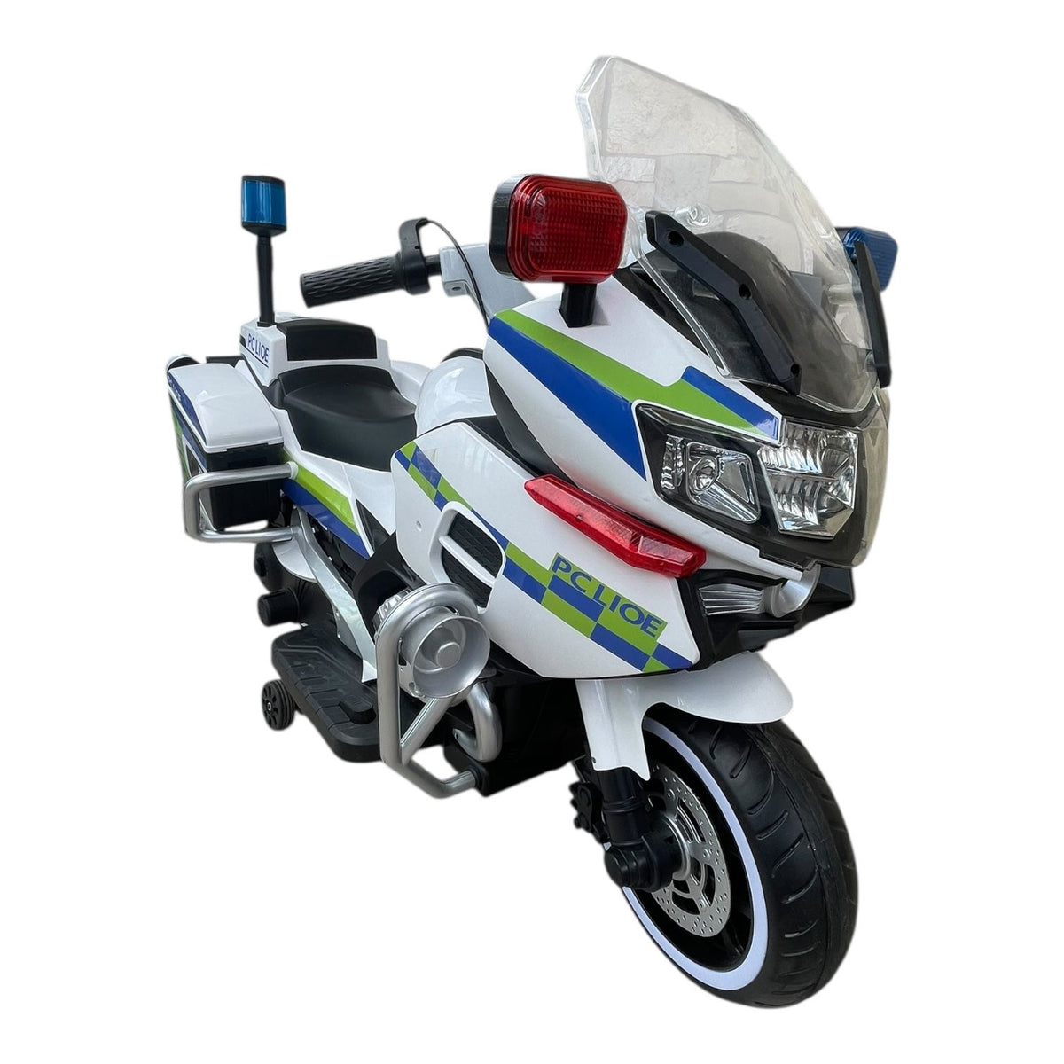 Toy Ride on Motorcycle YML-00011 White