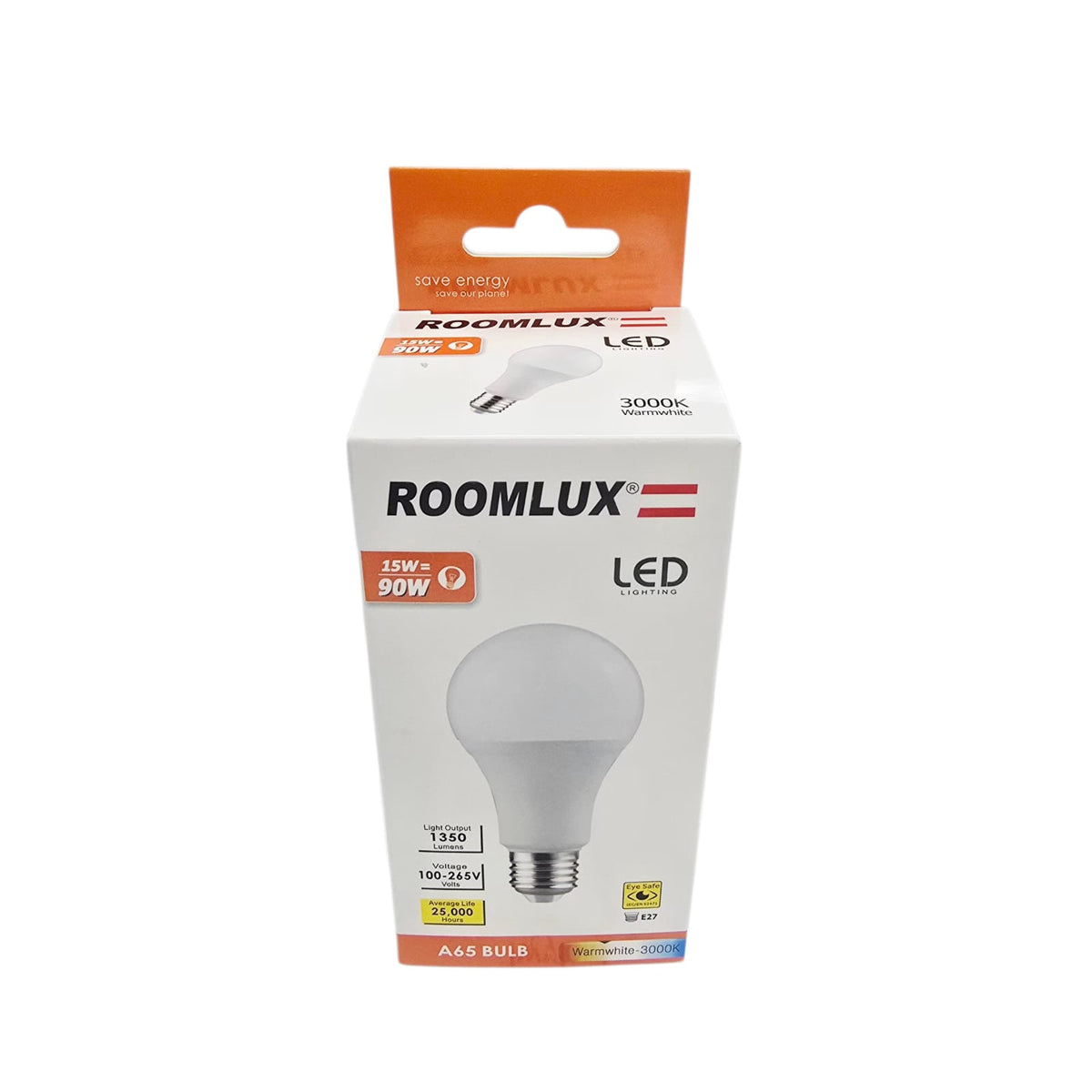 ROOMLUX Bulb LED 15W B15580 E27 3000K 100-265V